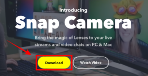SnapCameraのインストール方法